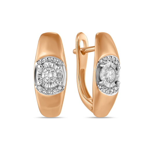 Серьги с бриллиантами