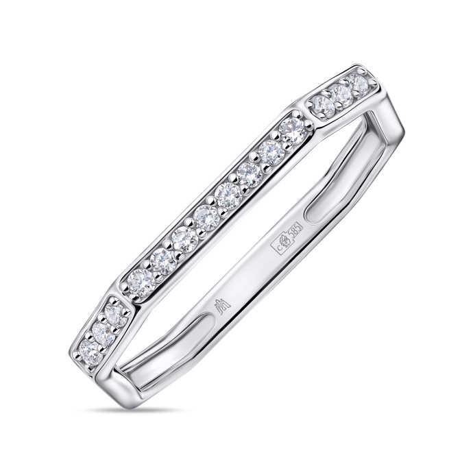 Кольцо с бриллиантом - фото 1