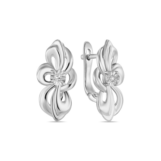 Серьги с бриллиантами