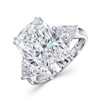 Кольцо с бриллиантом - фото 1