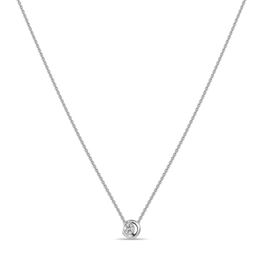 Колье с бриллиантом