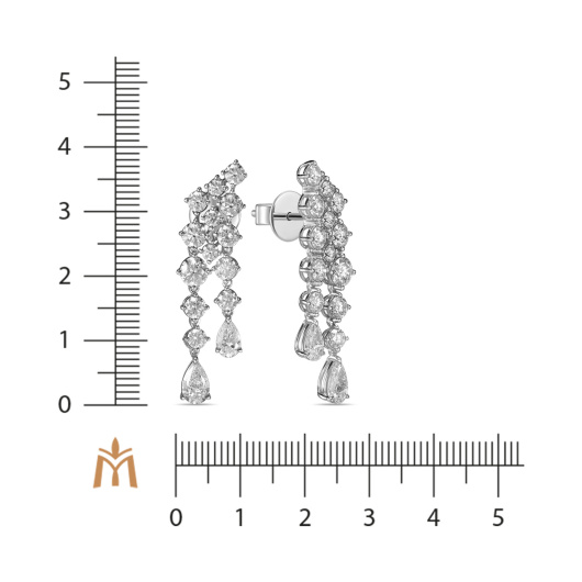 Серьги с бриллиантами