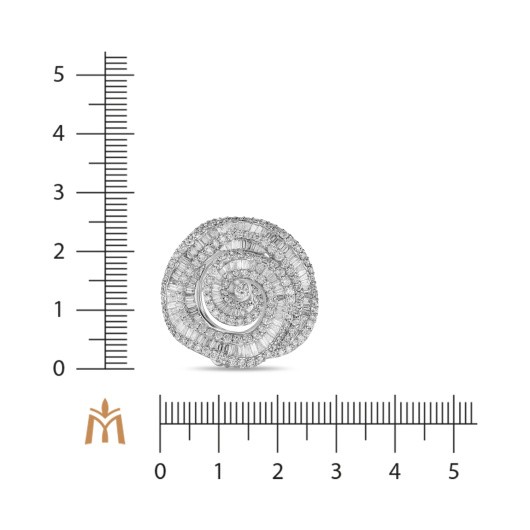 Брошь с бриллиантами