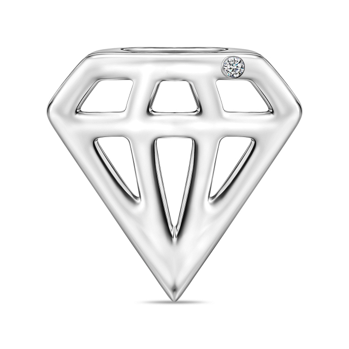 Подвеска с фианитом - фото 1 Подвеска с фианитом - фото 1