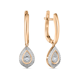 Серьги с бриллиантами