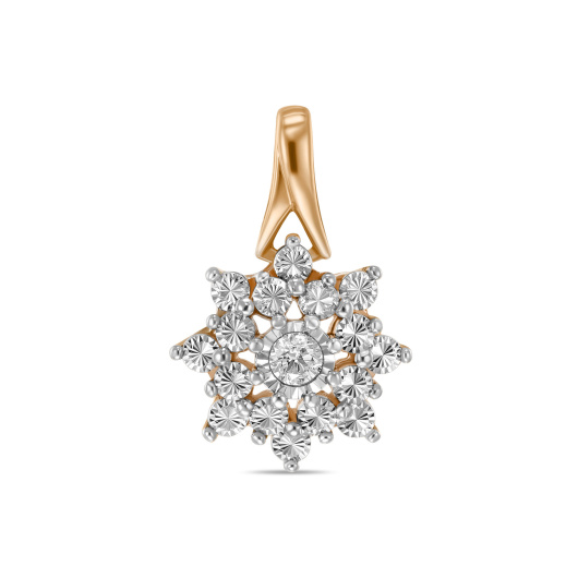 Подвеска с бриллиантом