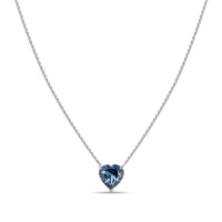 Колье с лондон топазом - фото 1 Колье с лондон топазом - фото 1