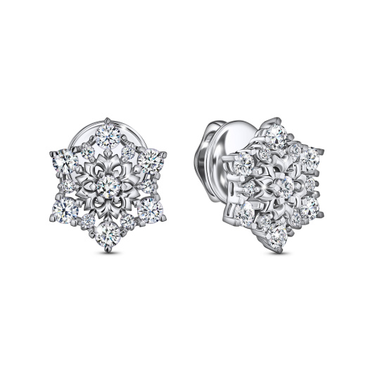 Серьги с бриллиантами