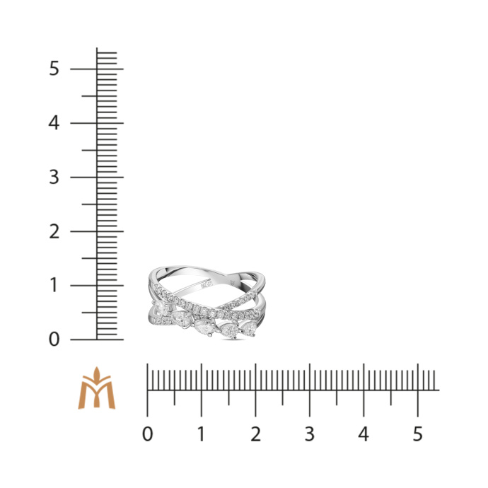 Кольцо с бриллиантами - фото 2 Кольцо с бриллиантами - фото 2