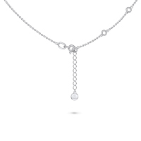 Колье с бриллиантами и горным хрусталем - фото 3