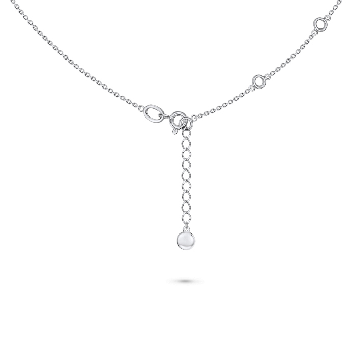 Колье с бриллиантами и горным хрусталем - фото 3