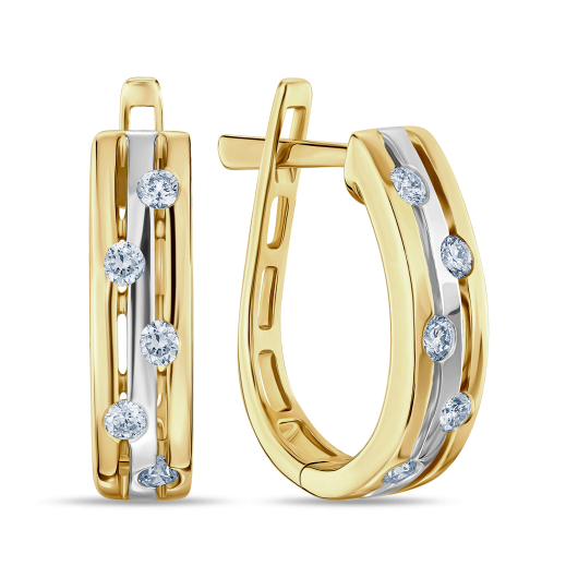 Серьги с бриллиантами