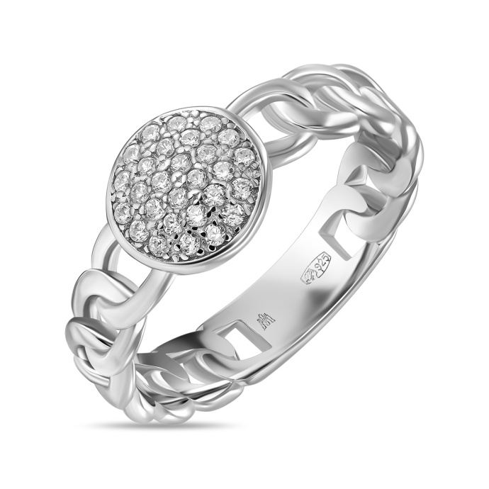 Кольцо с фианитами - фото 1 Кольцо с фианитами - фото 1