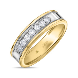 Кольцо с бриллиантом