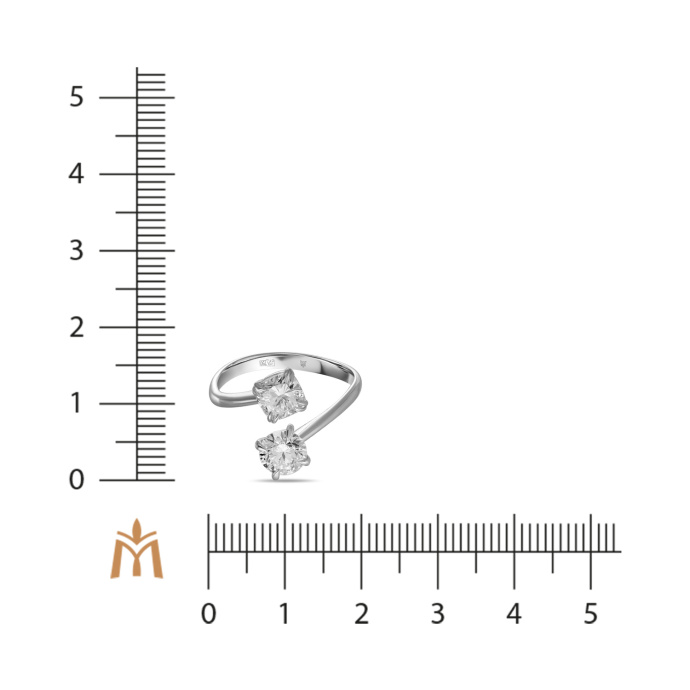Кольцо с бриллиантом - фото 2