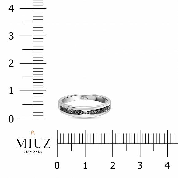 Кольцо с облагороженными бриллиантами R01-SS-35593-B - Фото 2