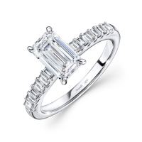 Кольцо с бриллиантами - фото 1 Кольцо с бриллиантами - фото 1