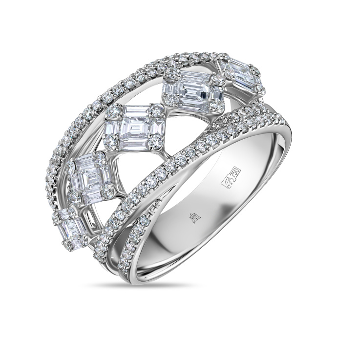 Кольцо с бриллиантами - фото 1 Кольцо с бриллиантами - фото 1