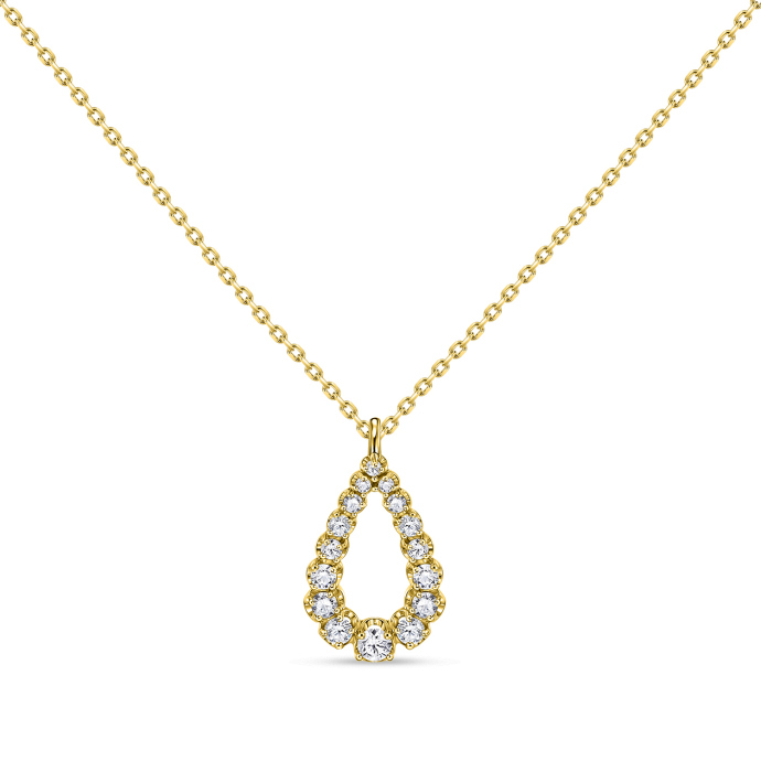 Колье с бриллиантом - фото 1 Колье с бриллиантом - фото 1