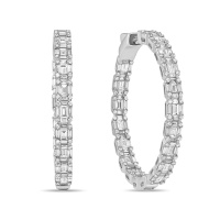 Серьги с бриллиантами - фото 1