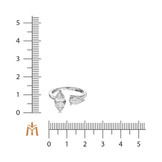 Кольцо с бриллиантом