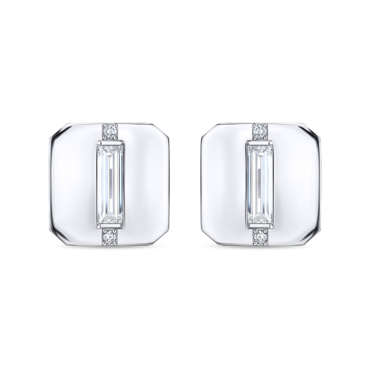 Запонки с бриллиантом