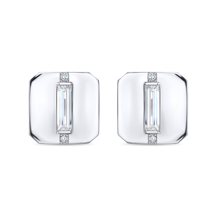 Запонки с бриллиантом - фото 1