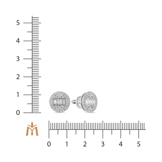 Серьги с бриллиантами