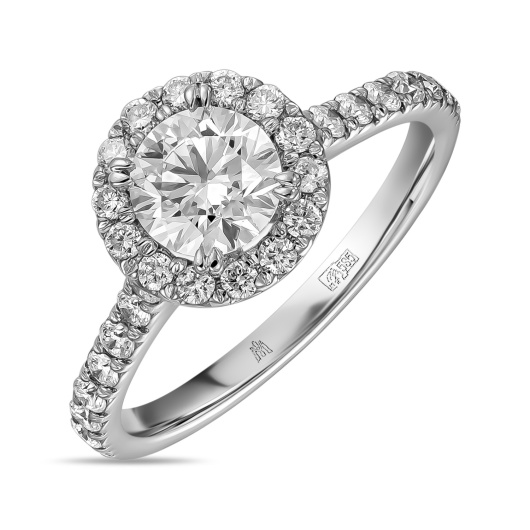 Кольцо с бриллиантом