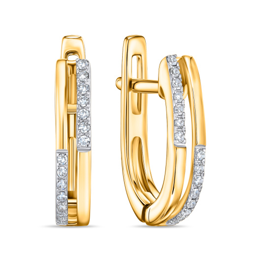 Серьги с бриллиантами