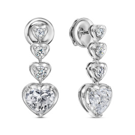 Серьги с бриллиантом