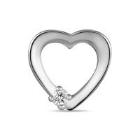 Подвеска с бриллиантом - фото 1