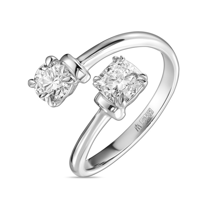 Кольцо с бриллиантом - фото 1 Кольцо с бриллиантом - фото 1