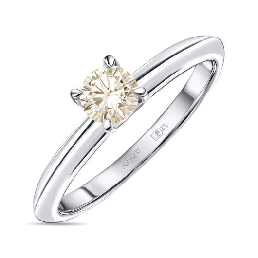 Кольцо с бриллиантом