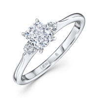 Кольцо с бриллиантами - фото 1