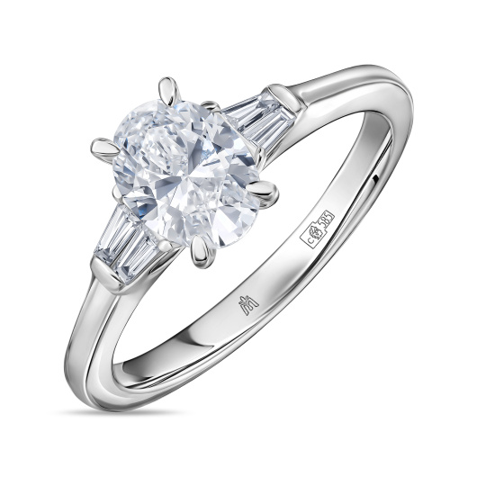 Кольцо с бриллиантом