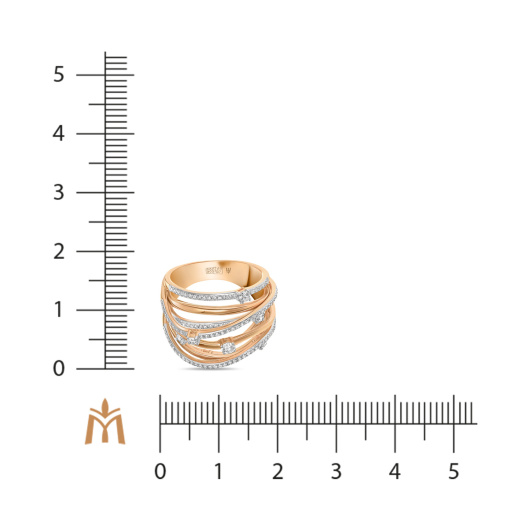 Кольцо с бриллиантами