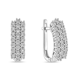 Серьги с бриллиантами