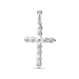 Крест с бриллиантом