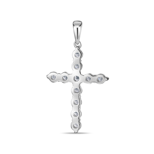 Крест с бриллиантом
