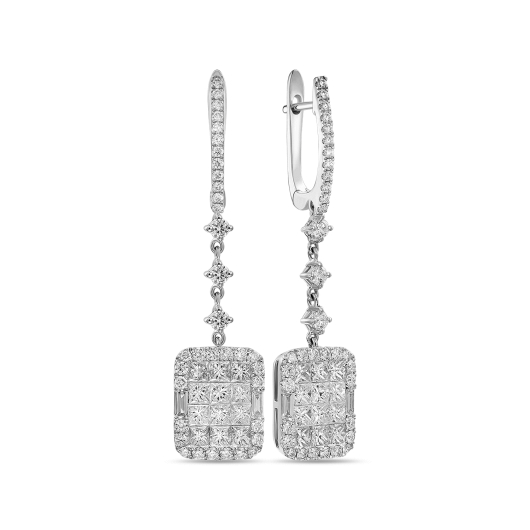 Серьги с бриллиантами