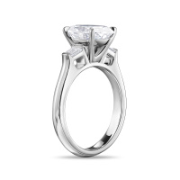 Кольцо с бриллиантом - фото 2