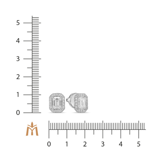 Серьги с бриллиантами