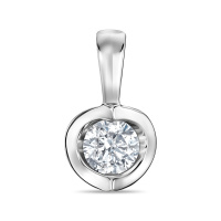 Подвеска с бриллиантом - фото 1 Подвеска с бриллиантом - фото 1