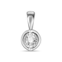 Подвеска с бриллиантом - фото 1 Подвеска с бриллиантом - фото 1