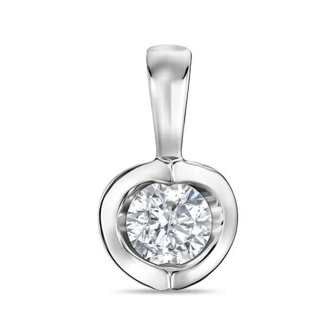 Подвеска с бриллиантом - фото 1 Подвеска с бриллиантом - фото 1