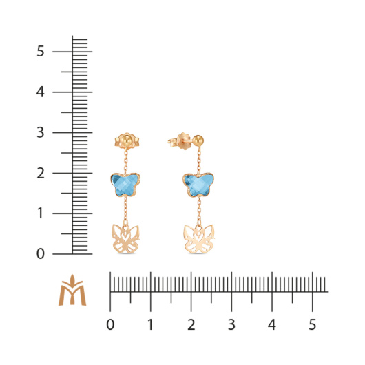 Серьги с алпанитами