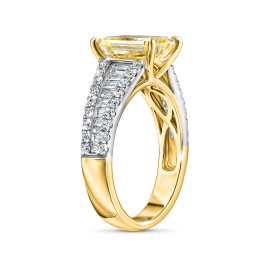 Кольцо с бриллиантами