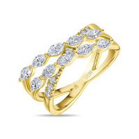 Кольцо с бриллиантами - фото 1 Кольцо с бриллиантами - фото 1