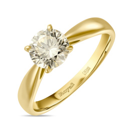 Кольцо с бриллиантом